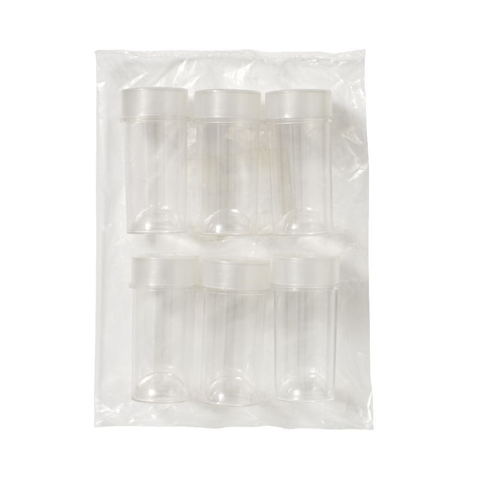 Jasart Glitter Shakers (Empty) Pack of 6