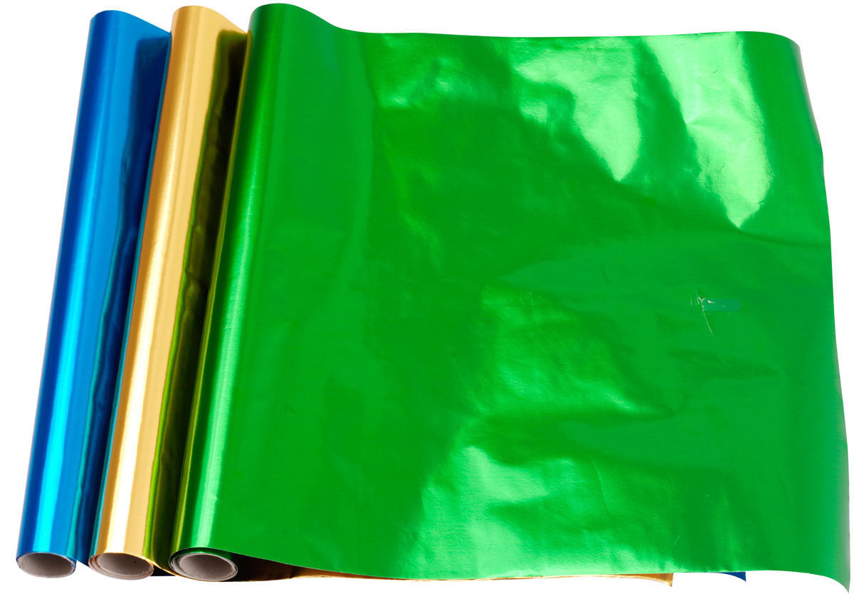 Jasart Decorative Foil Roll Red 2m