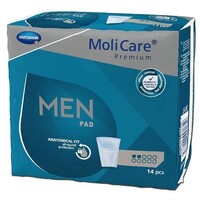MoliCare Premium Men Pads 2 Drop (12x14) Cartons of 168