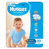 Huggies Junior Boy 30's