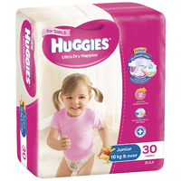 Huggies Junior Girl 30's