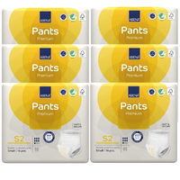 Abena Pants Premium S2 Small 7D (60-90cm) Unisex 1900mL (6x16) Carton of 96