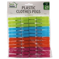 Ideal Home Plastic Clothes Pegs Pack of 24's