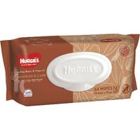 Huggies Ultimate Nourish & Care Baby Wipes Pack of 64's