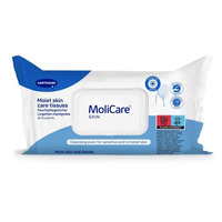 Molicare Skin Moist Skin Care Tissues 20x30cm  (12 x 50)  Carton of 600's