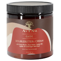 As I Am Classic Double Butter Cream Rich Daily Moisturizer 227g (8oz)