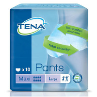 Tena Pants Maxi Large Waist (100-135cm) 8D Pack of 10's