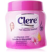 Clere Nourishing Lanolin And Glycerine Body Cream 125mL