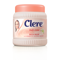 Clere Body Creme Musk 500ml