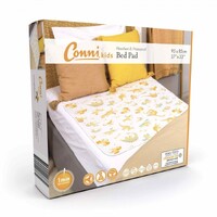 Conni Kids Reusable Bed Pad - Unicorn & Dinosaur 