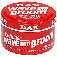 Dax Wave and Groom Hair Dress For Maximum Hold and Light Shine 99g (3.5oz)