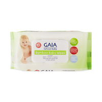 GAIA Bamboo Baby Wipes 80's