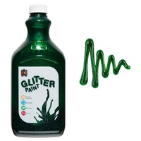 Glitter Paint Green 2L