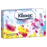 Kleenex Facial Tissues Soft Pack 60's