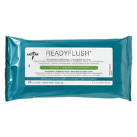 Medline ReadyFlush Biodegradable Flushable Wipes Scented 24's