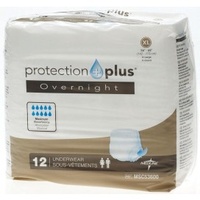 Medline Protection Plus Super Protective Underwear X-Large (4 x 12) 48's
