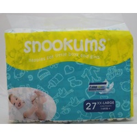 Snookums Snookums Nappies Extra Extra Large (Junior) 16+KG 27's