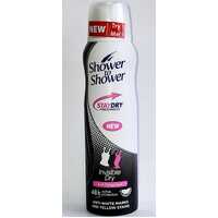 Shower to Shower Ladies Deodorant Invisible Dry Anti White Marks  150mL