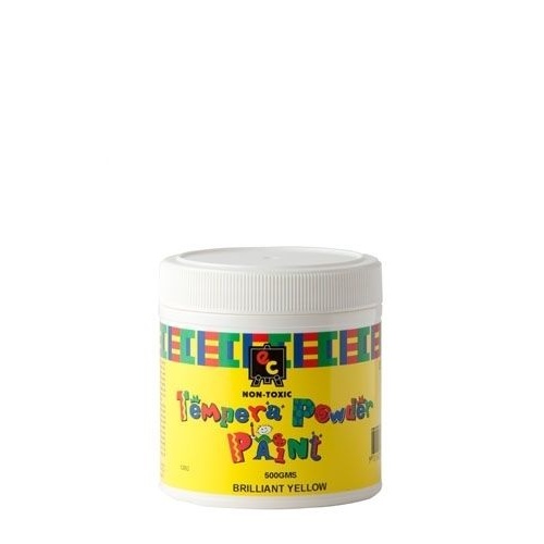 Tempera Powder Paint Yellow 500g