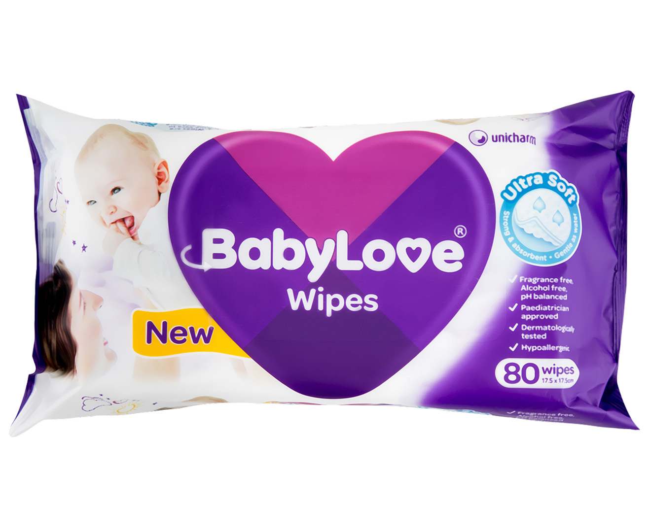 Baby Love Wipes 80's