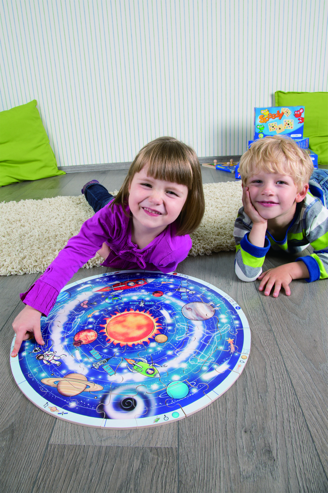 Beleduc XXL Learning Puzzle - Planets (Age 2-6)