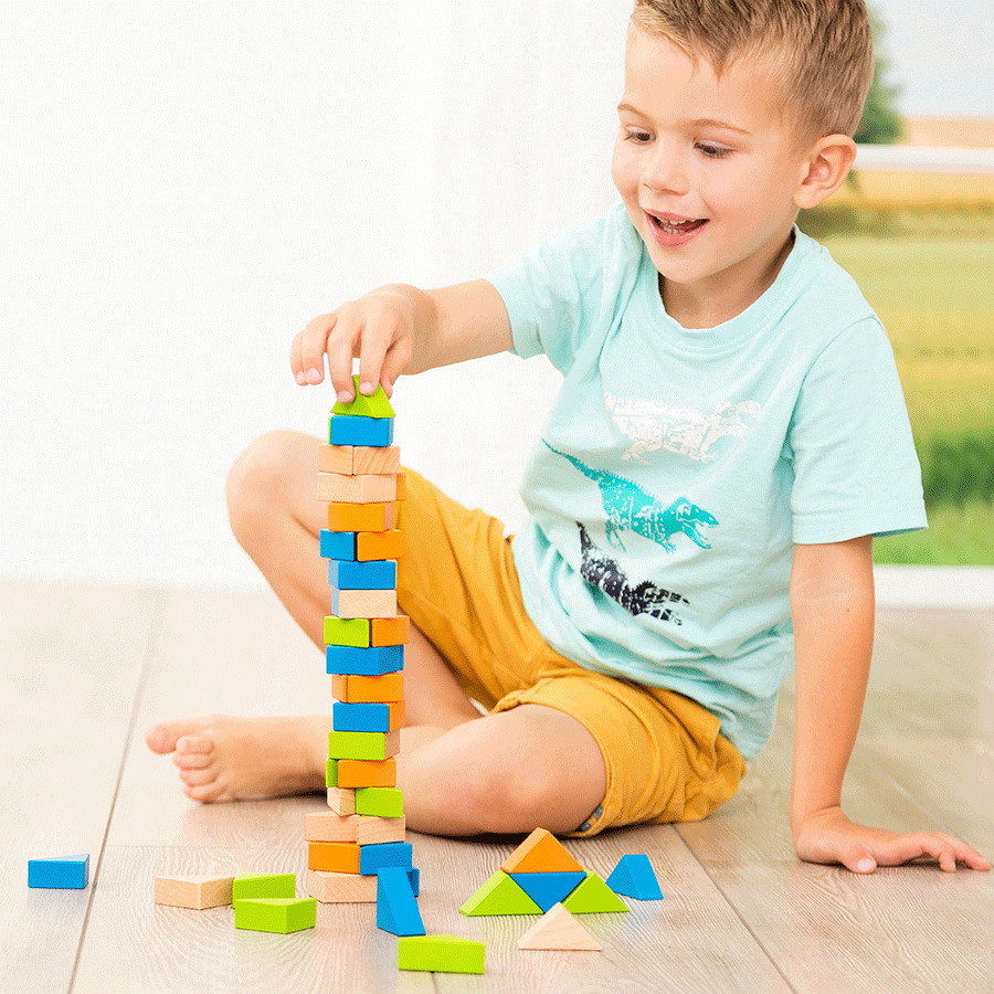 Beleduc Triangle Building Blocks (Age 2-6)