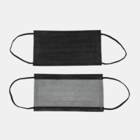 SwissCare Disposable Face Mask With Earloop Black Pack of 10