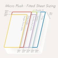 ConniPremium Waterproof Mattress Protector - with Micro-Plush Technology King (183 x 203cm x 40cm)