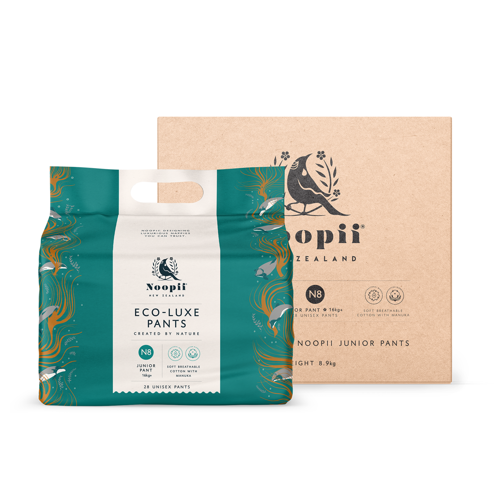 Noopii Eco-Luxe Pants N8 16kg+ 28's