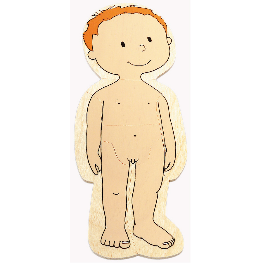 Beleduc Multilayer Wooden Puzzle - Little Boy (Age 4-6)