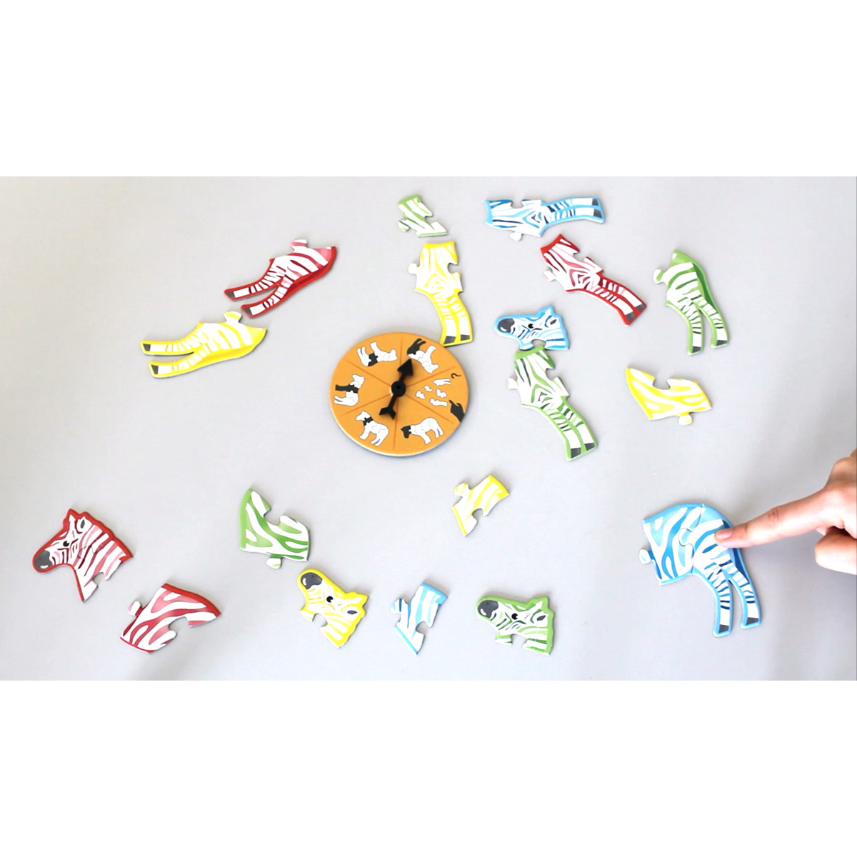 Beleduc Games to Go - Zebra Party (Age 4-6)