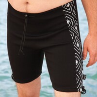 Conni Adult Containment Swim Short  112cm - 44" Waist 4XL Black-Aztec