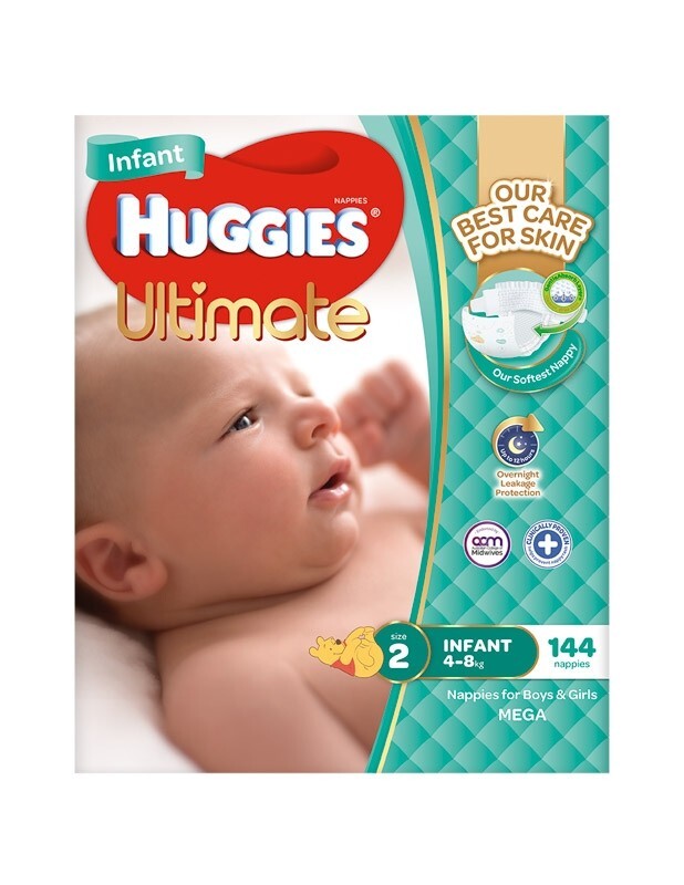 huggies newborn nappies 160
