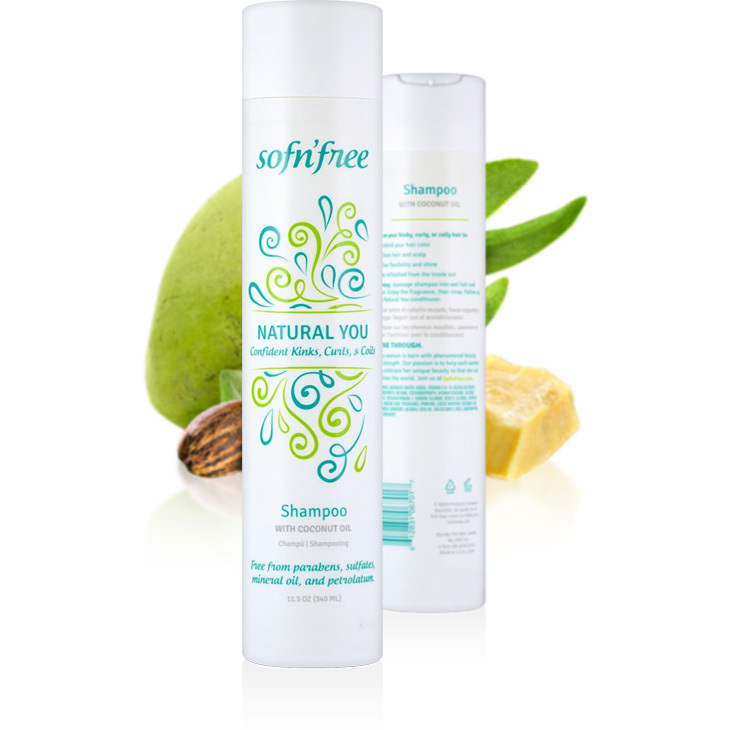 Sofn Free Natural You Shampoo 340ml 11 5oz