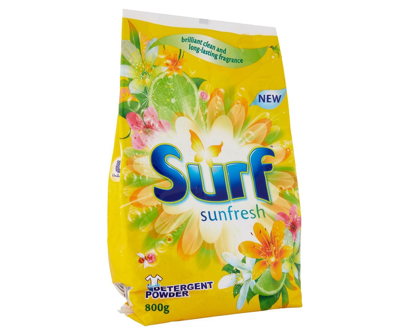 Surf Laundry Detergent Powder Sunfresh 800g