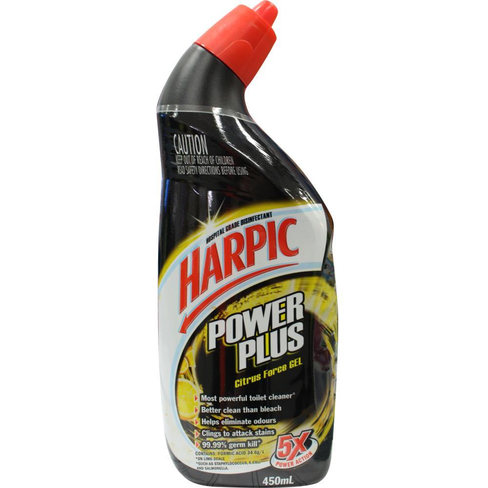 Harpic Power Plus Citrus Force Gel 450mL Harpic Power Plus Citrus Force Gel 450mL
