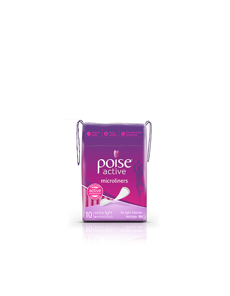 Poise Active Microliners 10's