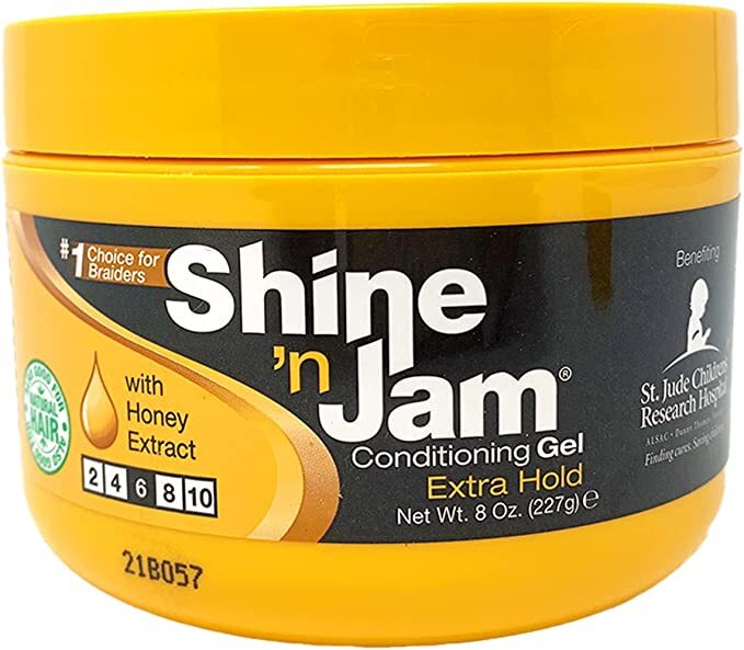 Shine 'n Jam Conditioning Gel Extra Hold With Honey Extract 227g (8oz)