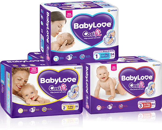 baby love size 2 nappies