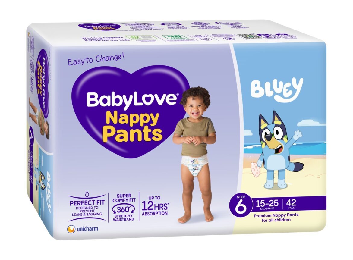 Huggies Girls' Size 4 9-14kg Ultra Dry Nappy Pants 124pk