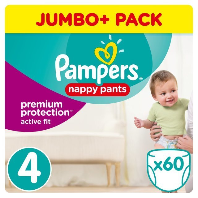 pampers active fit nappy pants size 5