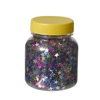 Jasart Glitter Scatters Assorted Stars 100g