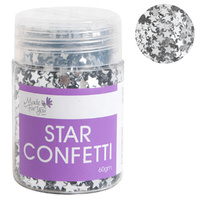 Star Confetti Silver 60g
