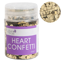 Heart Confetti Gold 60g