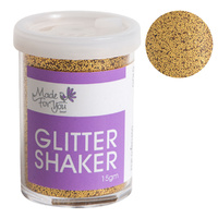 Glitter Shaker Gold 15g
