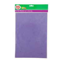 Educraft A4 Felt Sheets Peel'n'Stick 2 Pack
