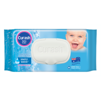Curash Wipes Simply Water 80's