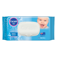 Curash Wipes Simply Water 80's