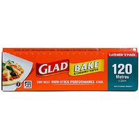 Glad Bake and Cooking Paper Non-Stick Performance 120m x 30cm
