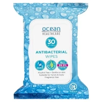 Ocean Antibacterial Wipes 14 x 19cm Pack of 30's